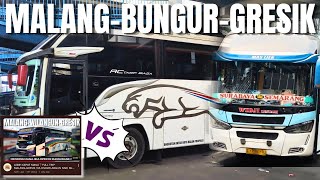 [PART 2] WHICH ONE DO YOU CHOOSE❓FULL TRIP MALANG-GRESIK VIA BUNGURASIH BY TENTREM & WIDJI BUS🤔