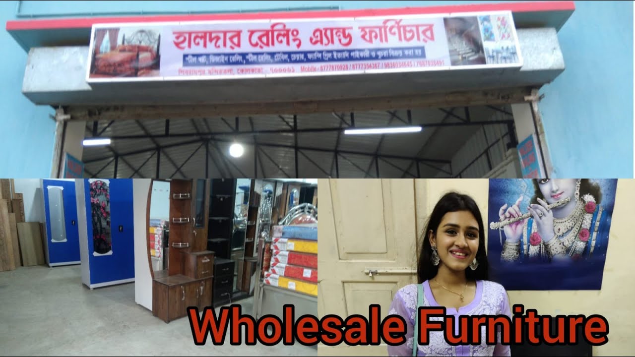 কলকাতা ফার্নিচার  Wholesale মার্কেট Price এ ড্রেসিংটেবিল, আলমারি কিনুন ❤️||Microoven|| #BanglaVlog
