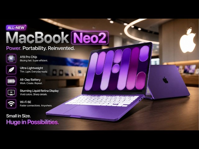 MacBook Neo 2 FINALLY CONFIRMED - 7 Massive Changes😍 - YouTube