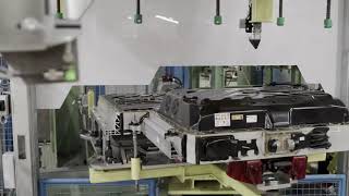 The Mercedes EQA Production - Assembly - Battery wedding with powertrain and body Mercedes Benz Ev Production In Germany Eqa Eqs Esprinter Eactros