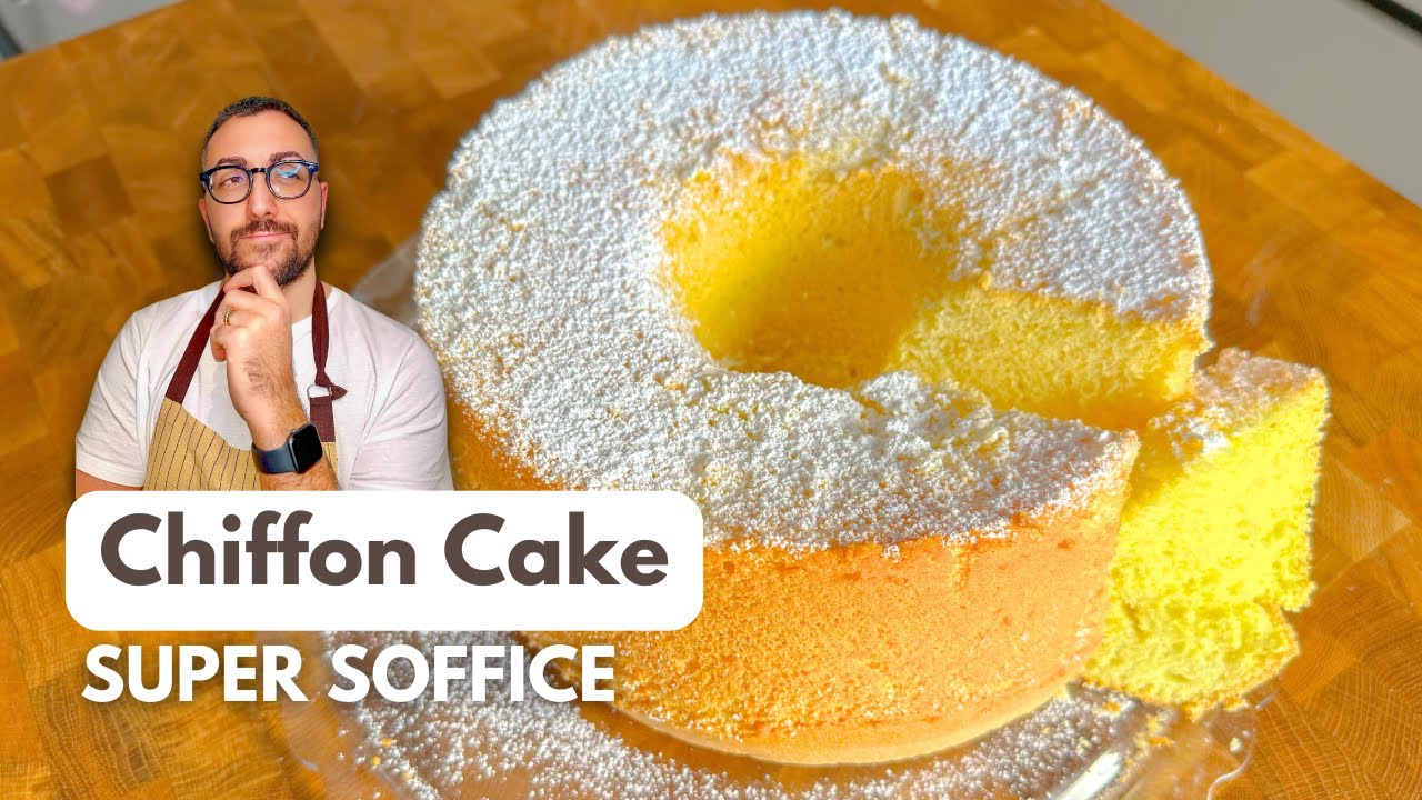Il segreto della Chiffon Cake ultra soffice