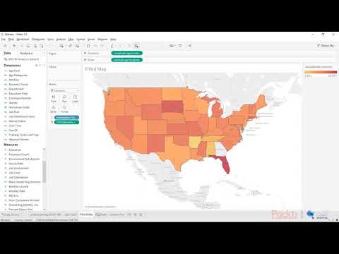 Data Visualization with Tableau 2019.x in Practice : Understanding Show Me | packtpub.com