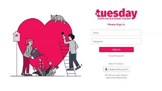 The Tuesday App - Nonprofit Signup
