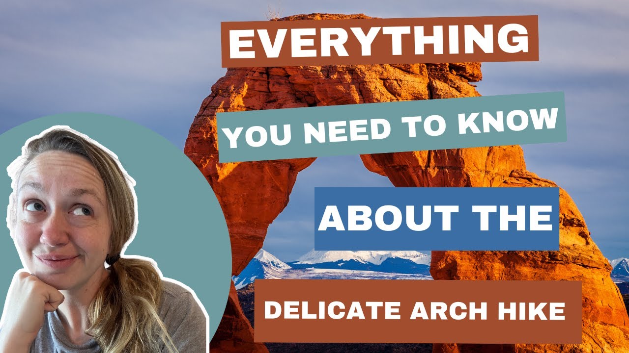 HIKING to DELICATE ARCH in ARCHES NATIONAL PARK