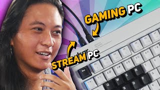 The DUAL PC Streaming Keyboard!