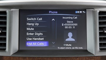 2018 INFINITI QX80 - Making, Receiving and Ending a Call