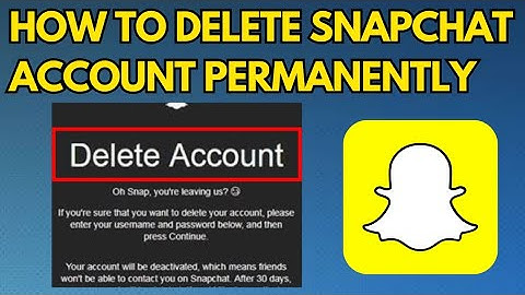 How to Permanently Delete Your Snapchat Account (2023) | Delete Snapchat Account Permanently