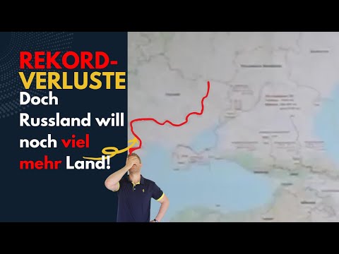 Russland will noch VIEL mehr land! Ukraine Lagebericht (490) und Q&A