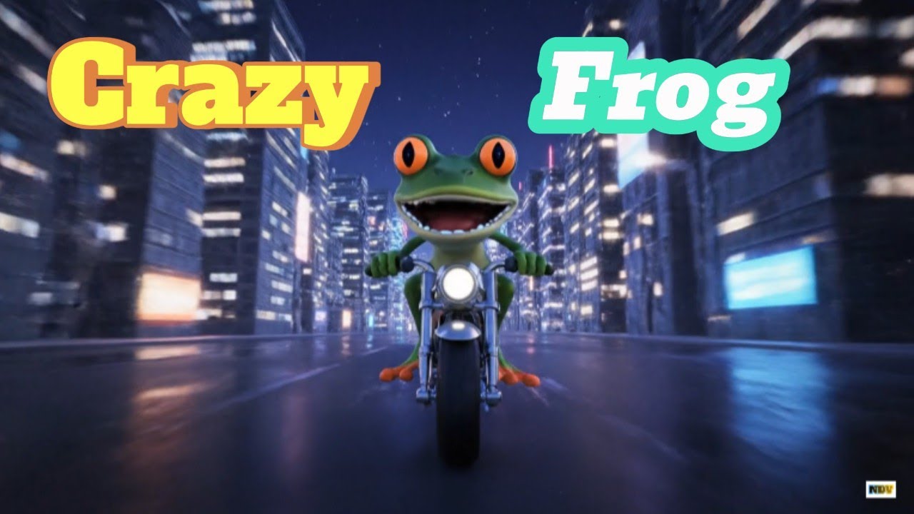 Crazy Frog - Axel F REMIX | Funniest Cartoon Dance Music Video Ever!