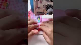 Cute Strawberry Fabric Sewing Hack 🍓 #sewing #sewinghacks #trendingshorts