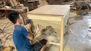 Woodworking ideas Creative skills Ingenious - Build a unique table with a new design