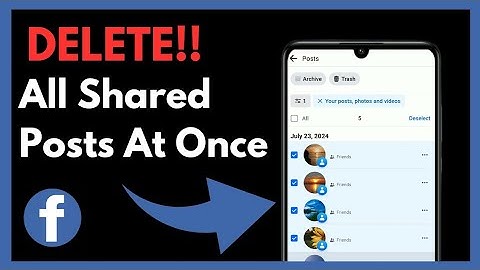 How To Delete All Shared Post On Facebook In One Click | Simple And Easy (2024)