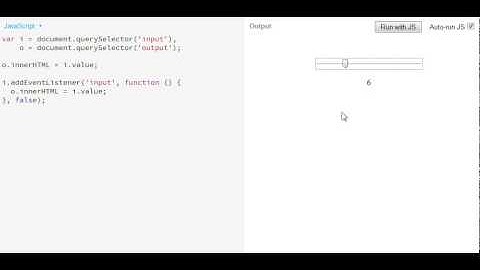 oninput event on range slider in Firefox