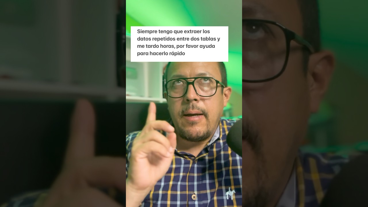 Como extraer datos duplicados entre tablas en excel en pocos segundos.