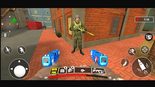 TDM - Team Death Match 4v4 : PvP Team Battleground 2022 | Shooting Games Offline screenshot 4