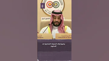 ولي العهد السعودي يؤلمنا ما تشهده غزة اليوم 