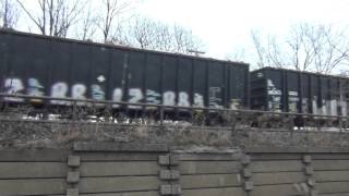 Fast CSX Trash Train