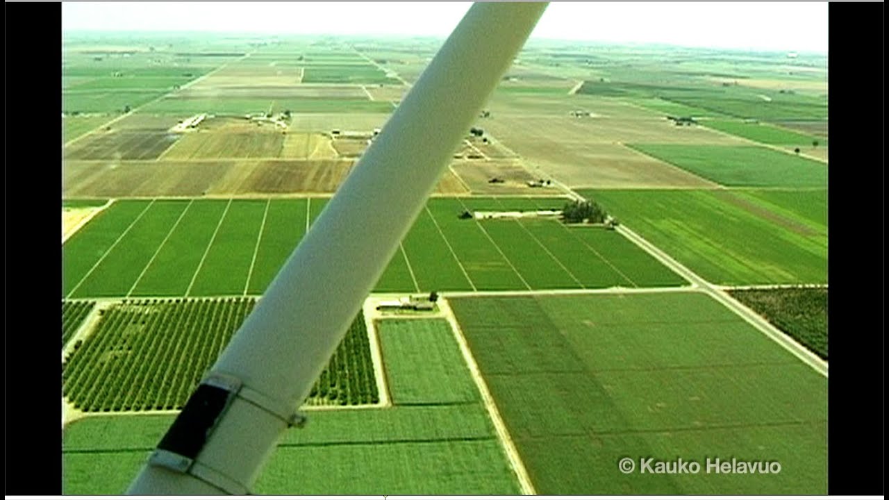 USA California / LENTO PLANTAASIEN YLLÄ