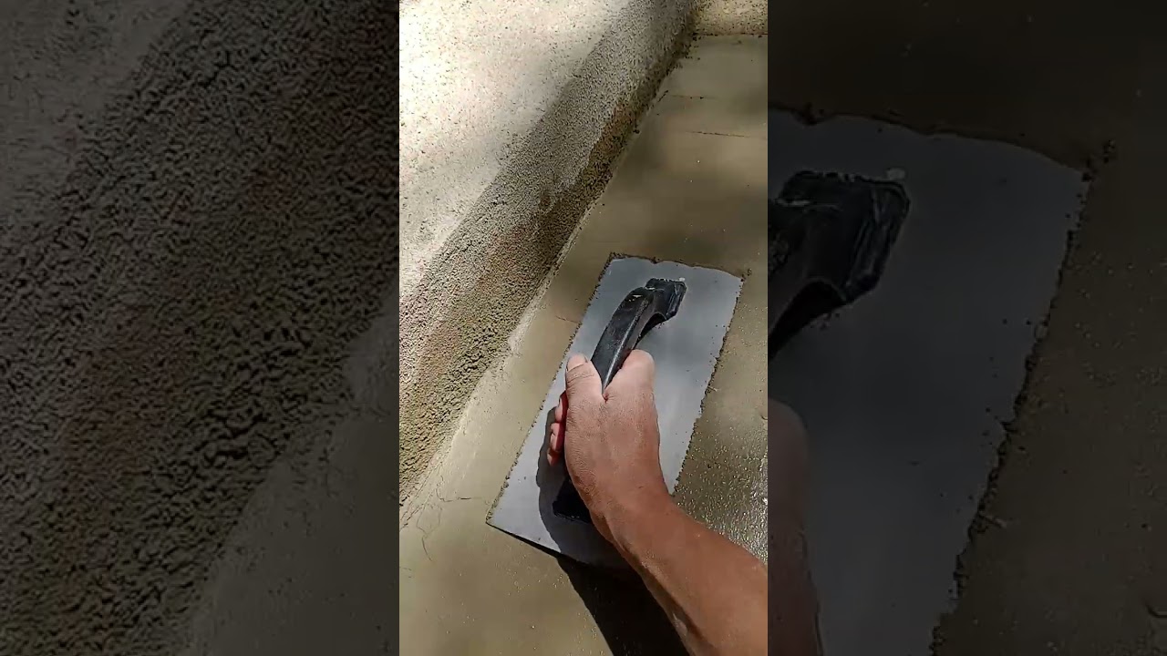 Cómo hacer pisos rústicos con cemento facil 