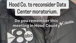 Hood County to reconsider Data Center moratorium