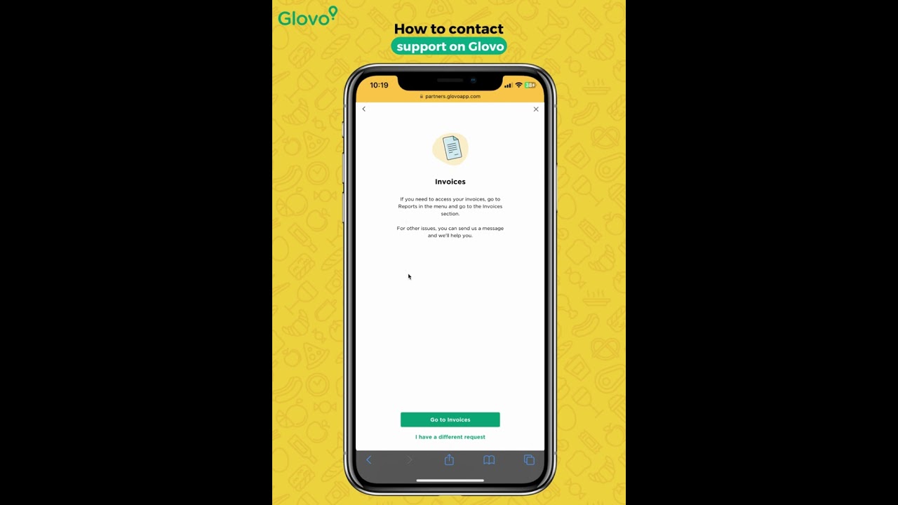 HOW TO CONTACT SUPPORT ON GLOVO
