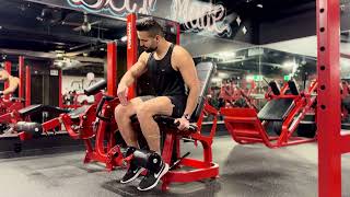 Single Leg Leg Extension Machine