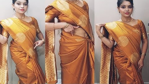 Saree draping for beginners | how to saree wear |how to saree draping |#sareestyle #sareedraping 
