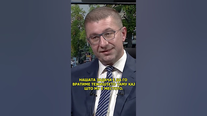 “Само Интервју“ 09.05.2024 - На кратко со Христијан Мицкоски 1