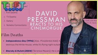 David Pressman Reacts To His Cinemorgue Wealth