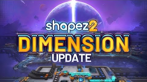 Shapez 2 - Dimension Update Reveal Trailer