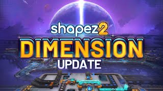 Shapez 2 - Dimension Update Reveal Trailer