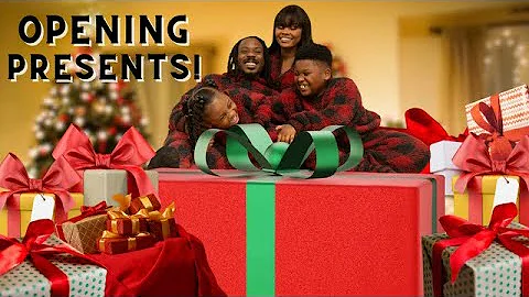 Opening CHRISTMAS PRESENTS! Big Surprise! 💚