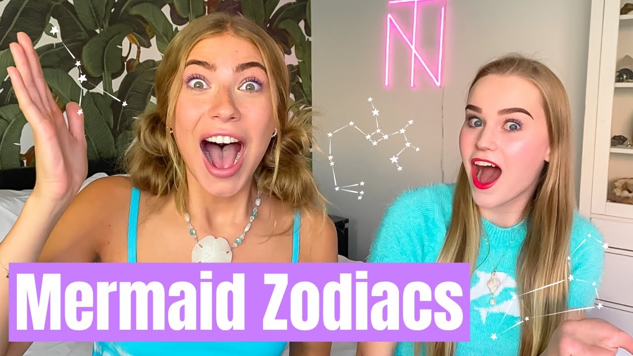Which MERMAID matches your ZODIAC SIGN?! ft. Natalia Taylor