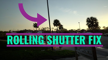 Sony A6400 Rolling Shutter FIX