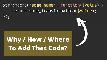 Laravel Str Macro: Define Custom String Helpers