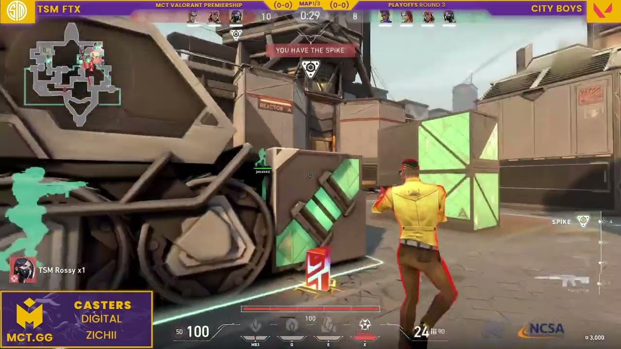 Epic Ninja Paincakes Clutch ! Comeback City Boys - TSM FTX vs City Boys   SemiFinal - Map 1 - MCT