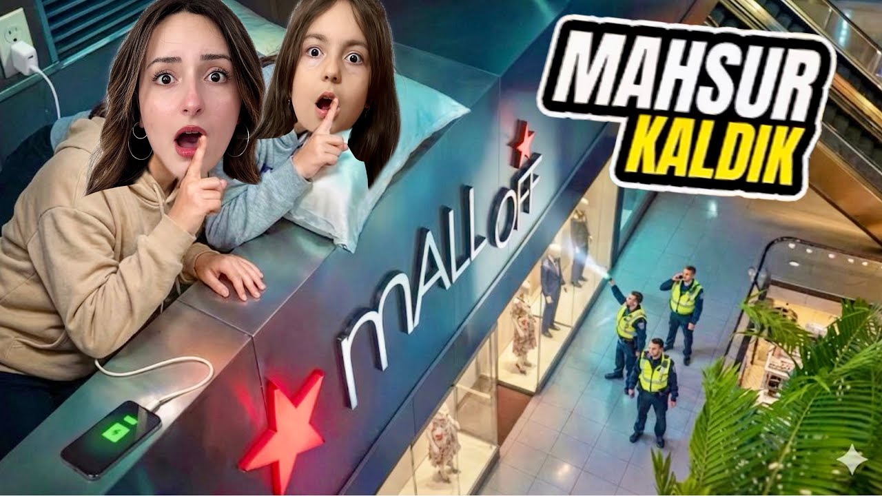 EYVAH !! AVM DE MAHSUR KALDIK !! KAVGAMI VAR ?! HİRANUR & ZEYNEP 