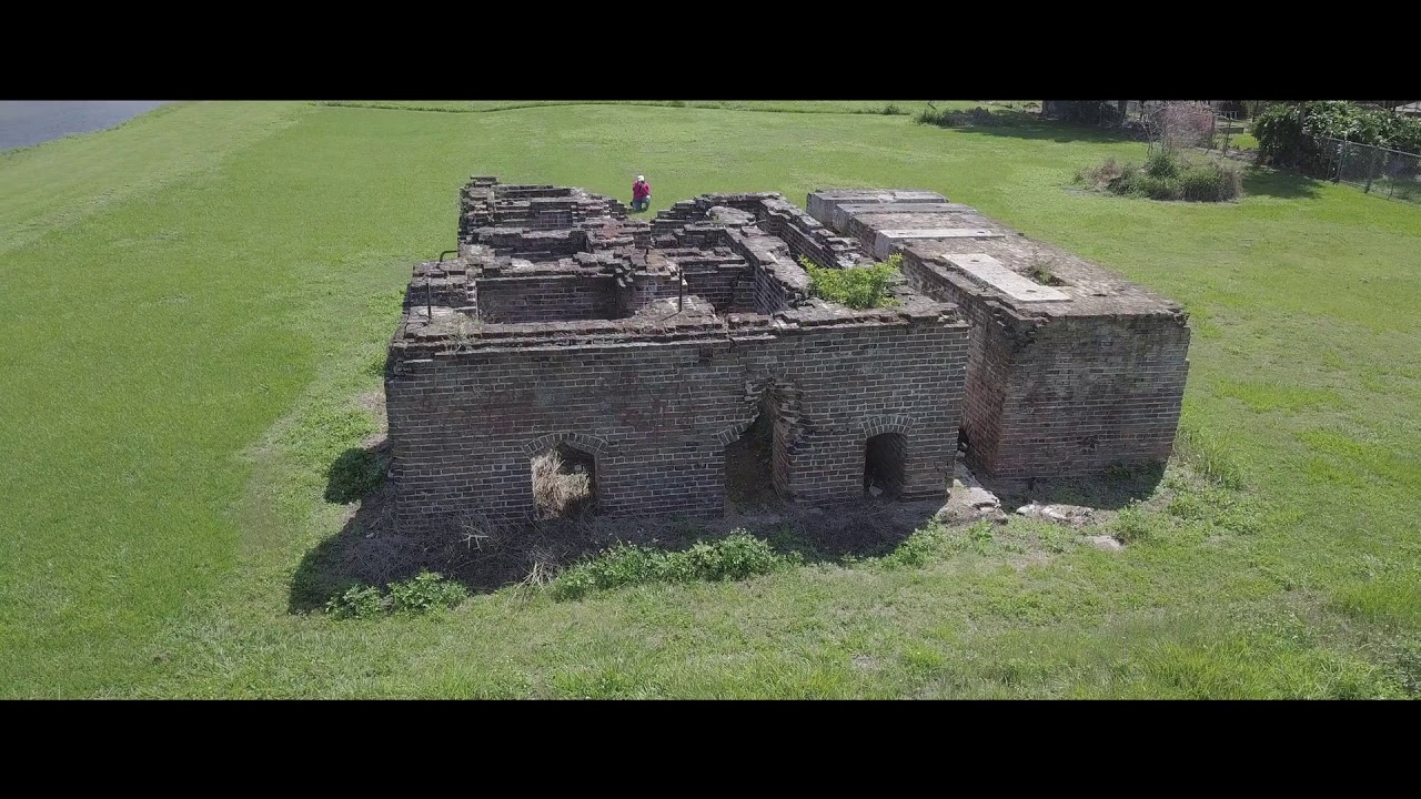 St. Cloud Sugarmill abandoned ruins in central Florida