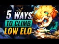 5 MOST IMPORTANT Tips to Climb out of Low Elo - League of Legends