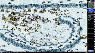 Red Alert 2 | Extra Hard Ai | 7 Vs 1 | Arctic Twist Map