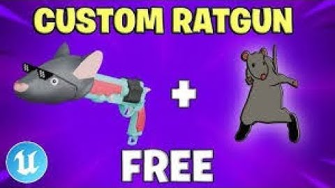 HOW TO MAKE A CUSTOM RAT GUN WITH RAT DANCE IN UEFN / FORTNITE CREATIVE 🚀 // CUSTOM WEAPON 