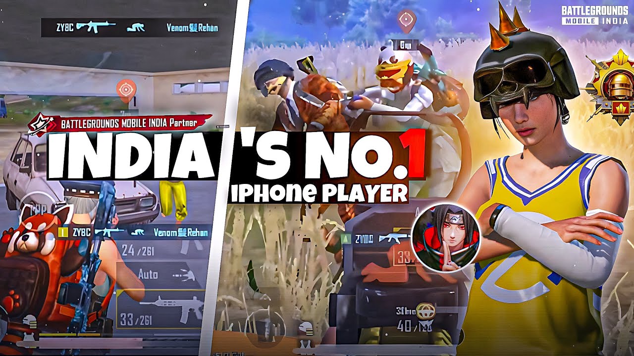 DOMINATING SQUADS IN IPHONE 15 IN 2024 ?? 😳 [ FASTEST 60 FPS PLAYER ...