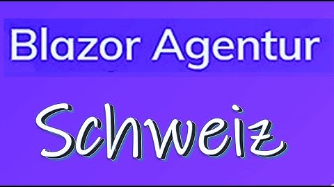 Agentur in der Schweiz für Web Apps Entwicklung mit Blazor von Microsoft