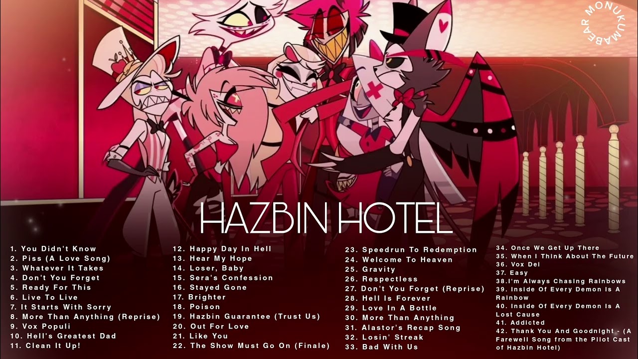 Hazbin Hotel Full Soundtrack (Pilot + Season 1 & 2) | Complete Fan