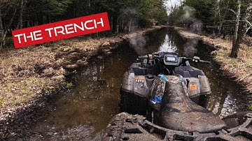 I Tried Crossing the Biggest Mud Pit Ever! Polaris Sportsman 850 HighLifter