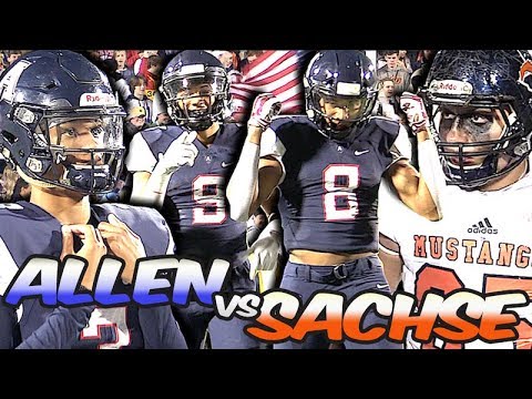 Nationally Ranked Allen (TX) vs Sachse (TX) | 6A Division I Playoff |#UTR Highlight Mix