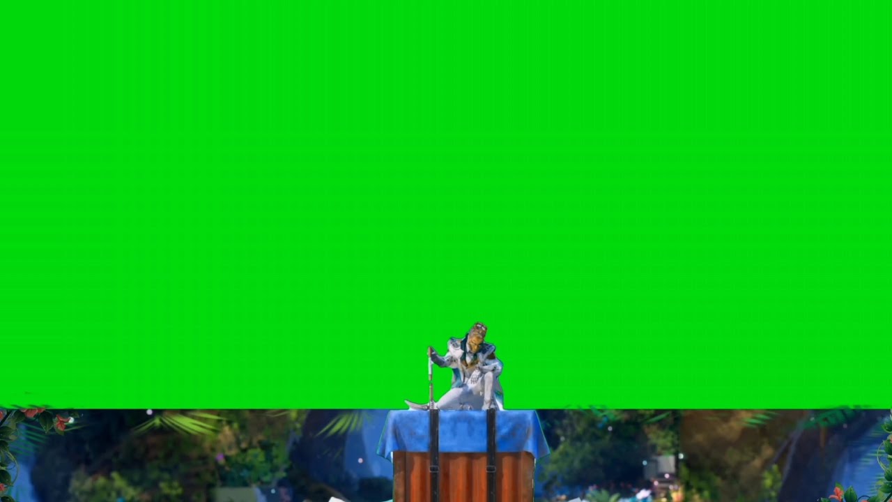 Silvanus X suite entry emote |Green Screen |PUBG MOBILE | ROX HAMZA Pubg 3d character - green screen