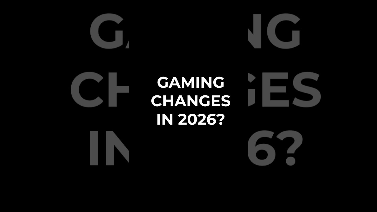 Изменения в игровой индустрии в 2026 году? 