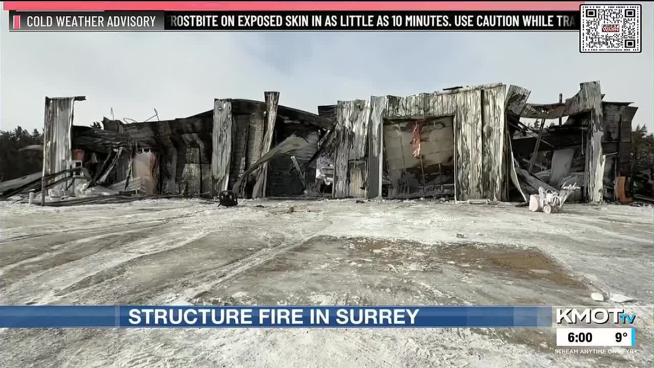 ‘Things can be replaced, people can’t’: Welding shop in Surrey burns down