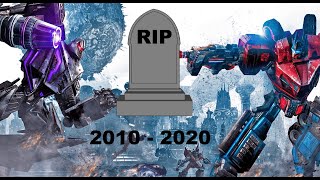 Transformers Games Tribute (RIP 2010 - 2020)